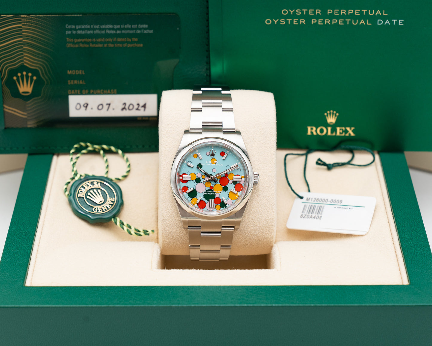 Rolex Oyster Perpetual 126000 Celebration 36mm 2024