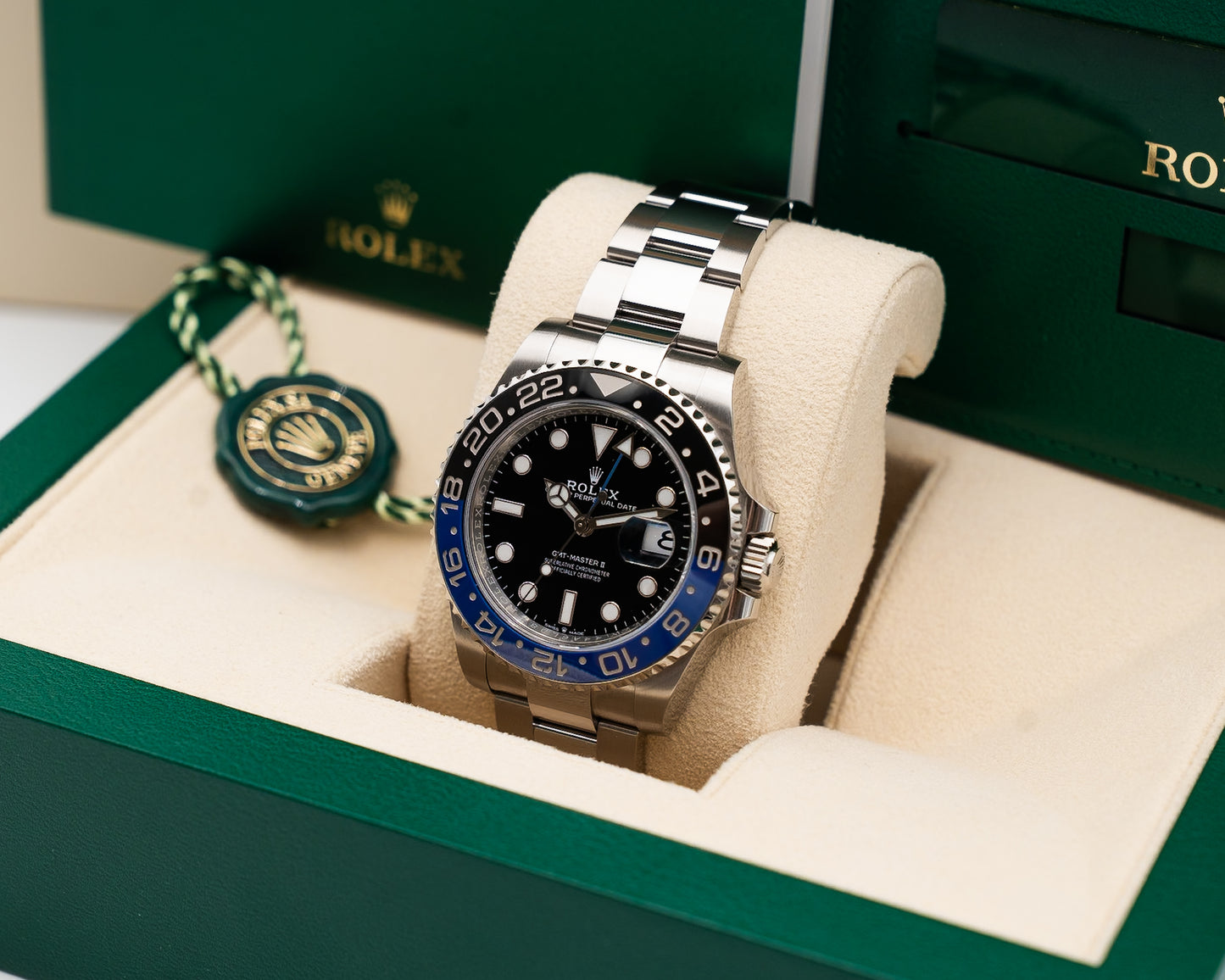 Rolex GMT-Master II 40mm 126710BLNR Batman 2024