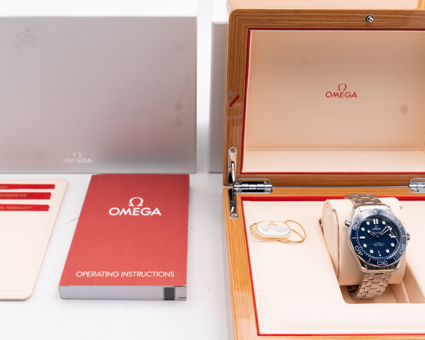 Omega Seamaster Diver 300m 42mm 210.30.42.20.03.001 Blue 2021
