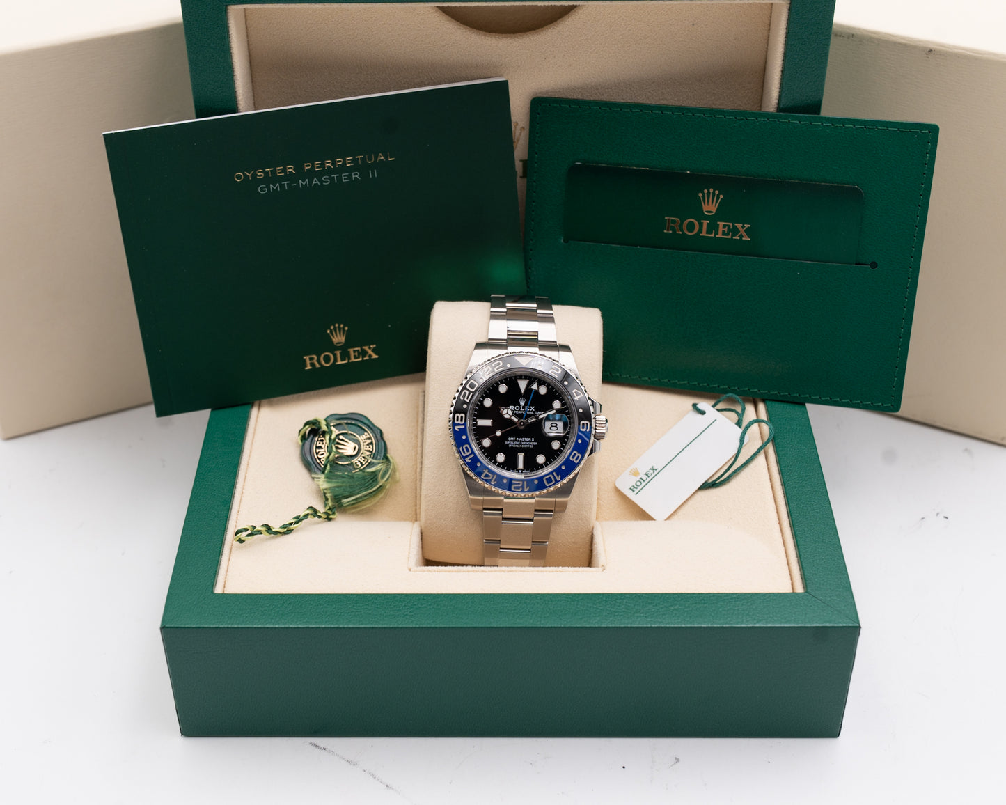 Rolex GMT Master II 40mm 126710BLNR Batman 2023
