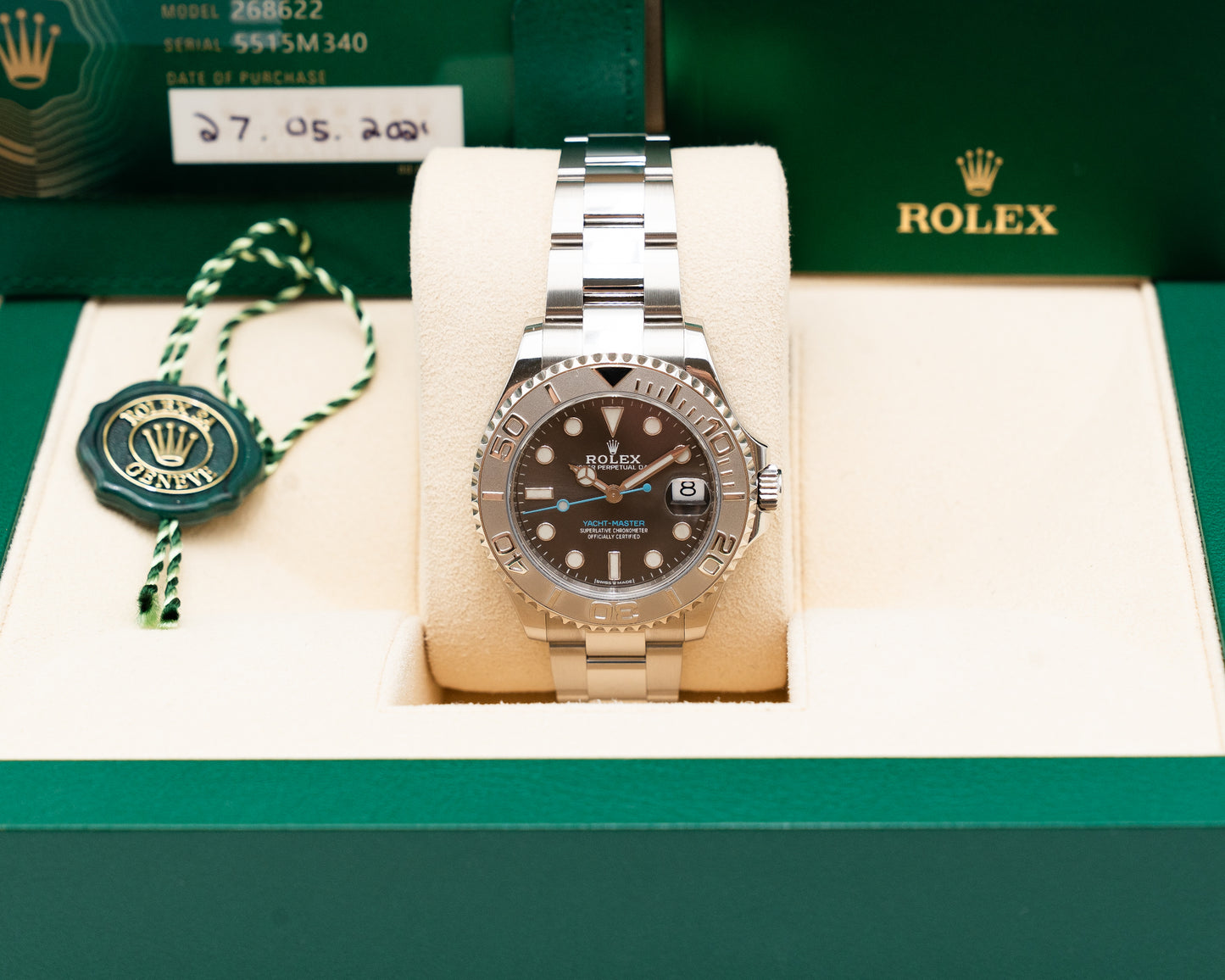 Rolex Yacht Master 37mm 268622 Rhodium 2021