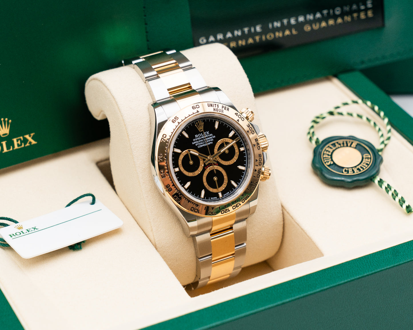 Rolex Daytona 40mm 126503 Two Tone Yellow Gold Black Dial 2026