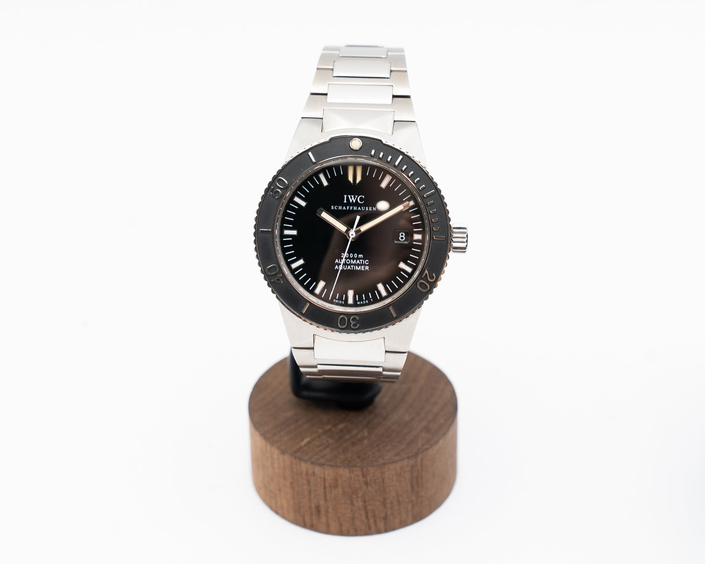 Unworn IWC Aquatimer 2000 42mm IW353601 Black Dial