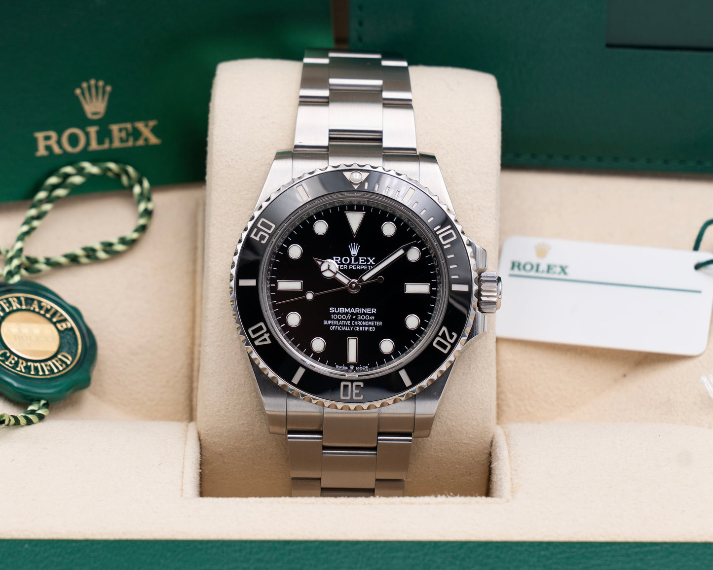 Rolex Submariner No Date 41mm 124060 Black Dial 2023