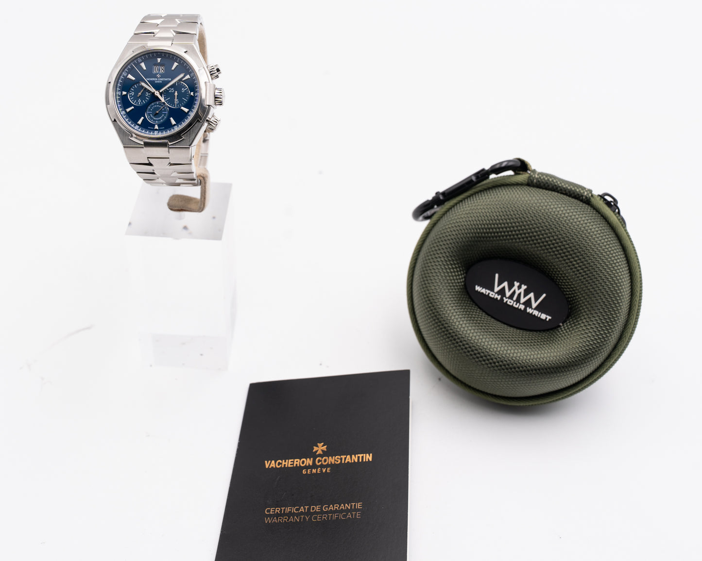 Vacheron Constantin Overseas Chronograph 42mm 49150 Blue Dial 2015
