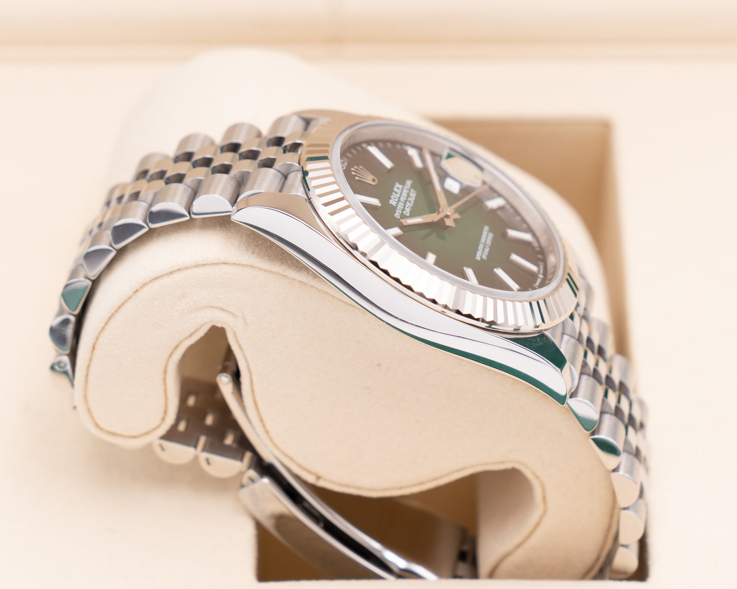 Rolex DateJust 41mm 126334 Green Ombre on Jubilee 2026