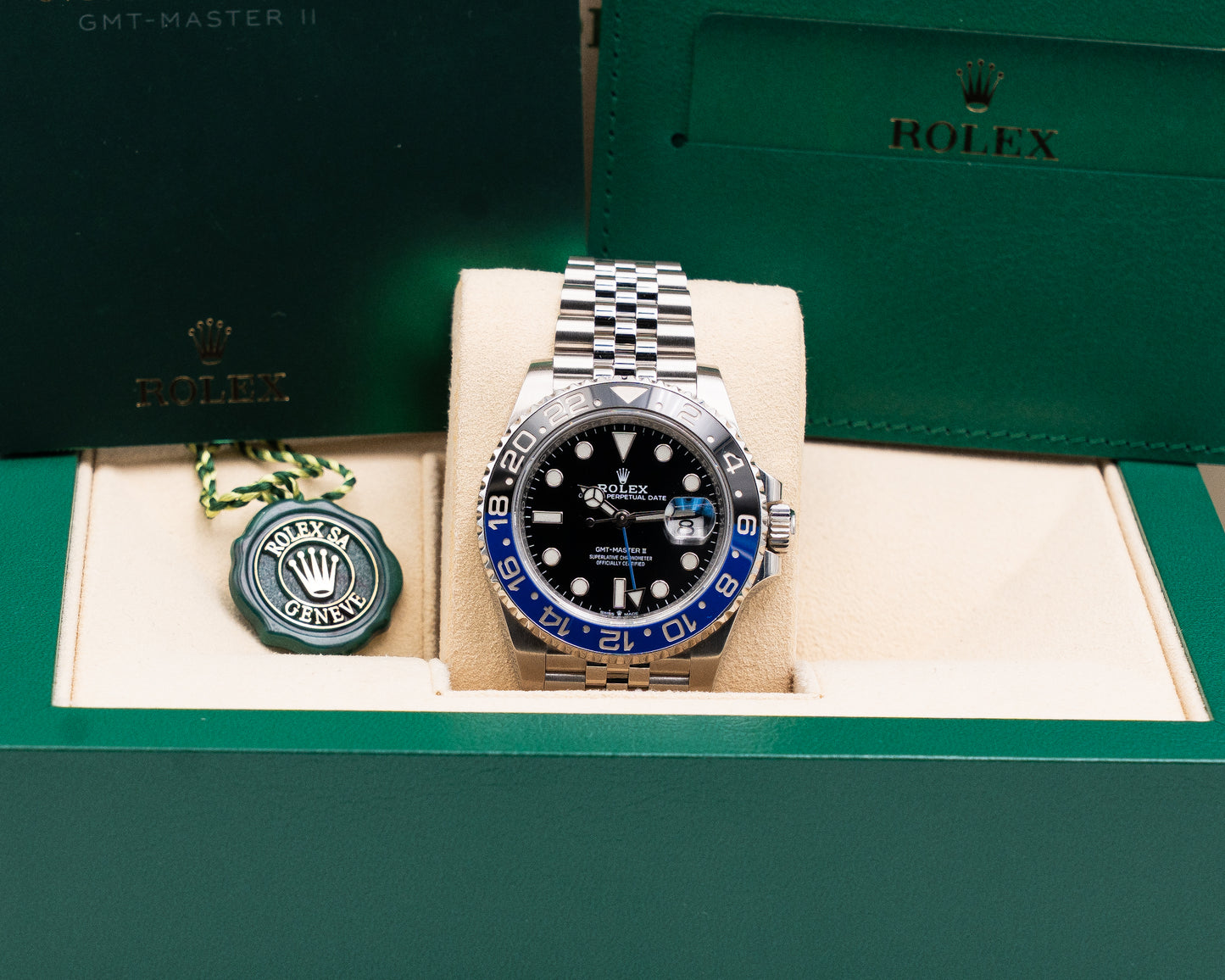 Rolex GMT Master II 40mm 126710BLNR Batgirl 2021
