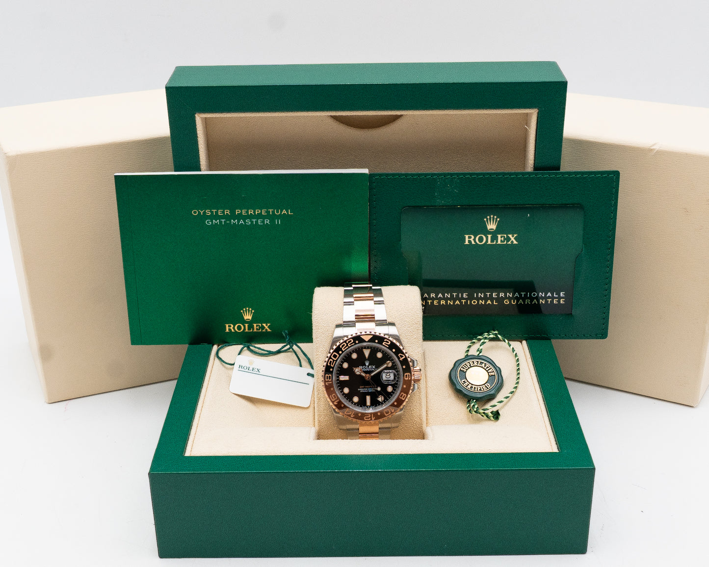 Rolex GMT Master II 40mm 126711CHNR Rootbeer Rose Gold  2022
