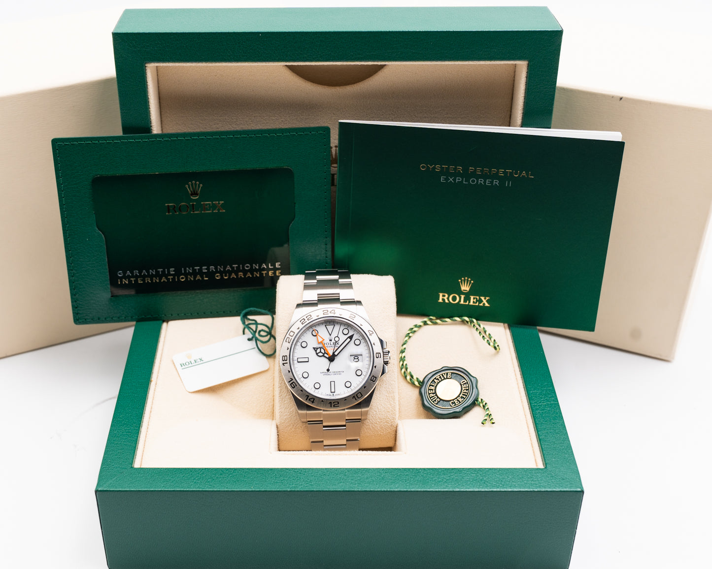 Rolex Explorer II 42mm 226570 White Polar 2024
