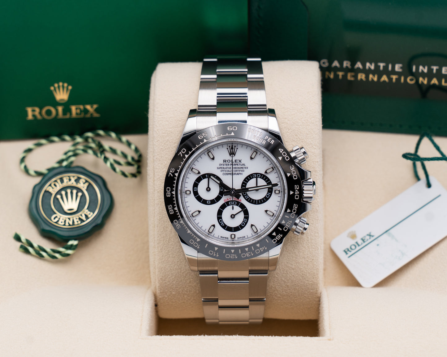 Rolex Cosmograph Daytona 40mm 116500LN White Dial Panda 2021