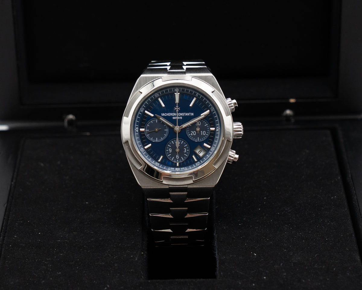 Vacheron Constantin Overseas Chronograph 42.5mm 5500V/110A-B148 Blue Dial 2019
