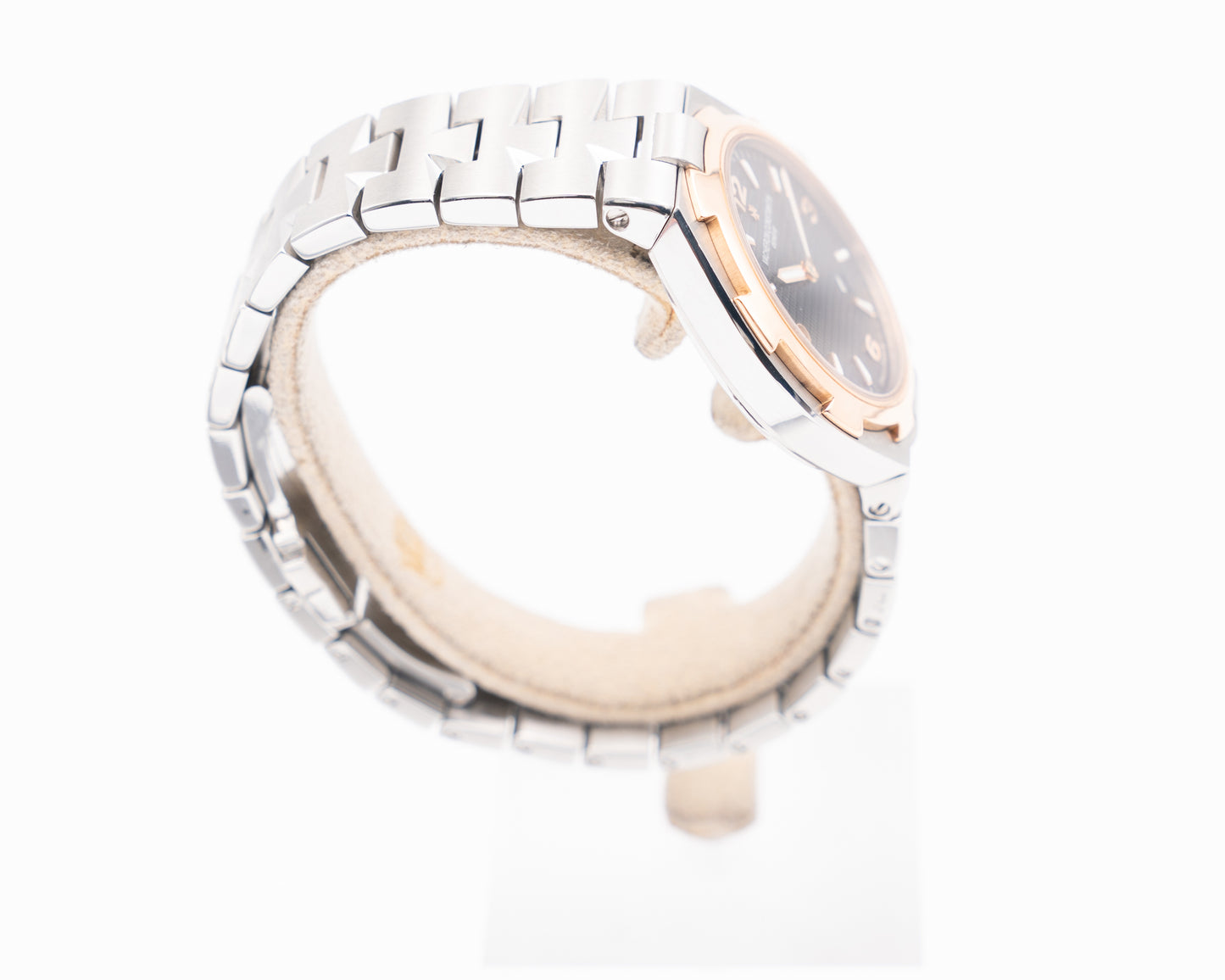 Vacheron Constantin Overseas 34mm 25250 Two Tone Rose Gold Black Dial