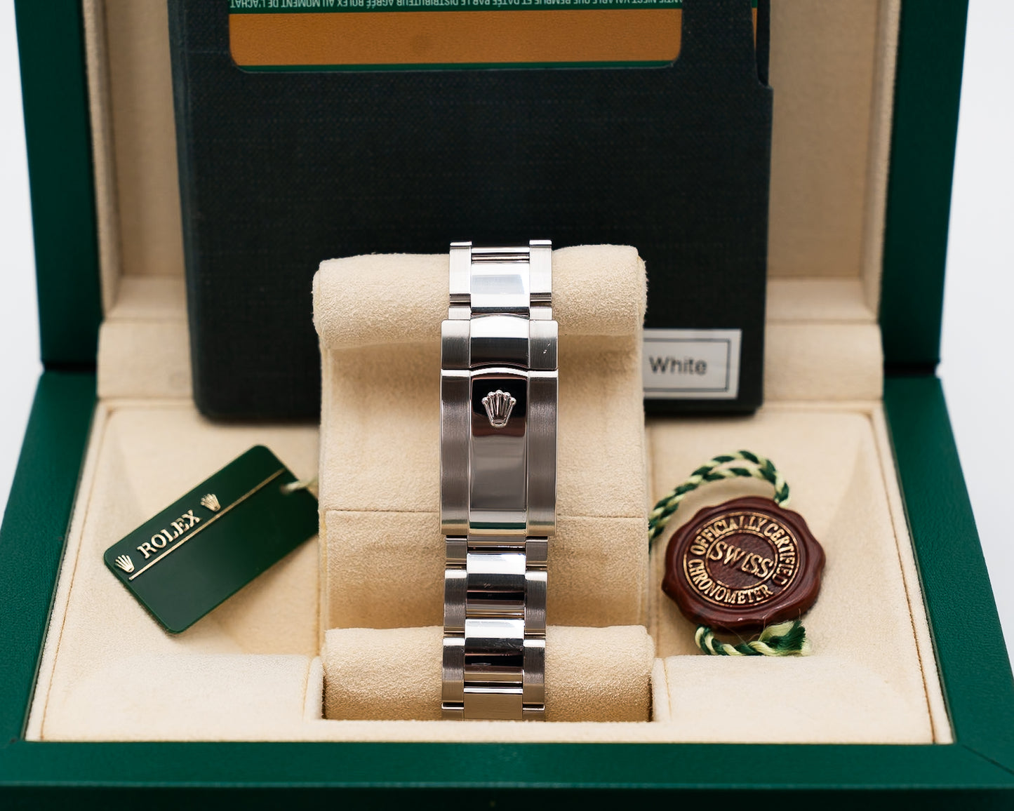 Rolex Milgauss 40mm 116400 White and Orange 2015