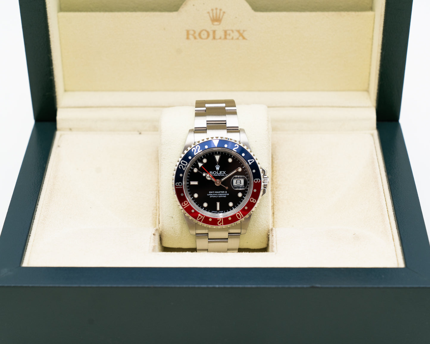 Rolex 16710 40mm GMT Master II Pepsi Z serial SEL 2007