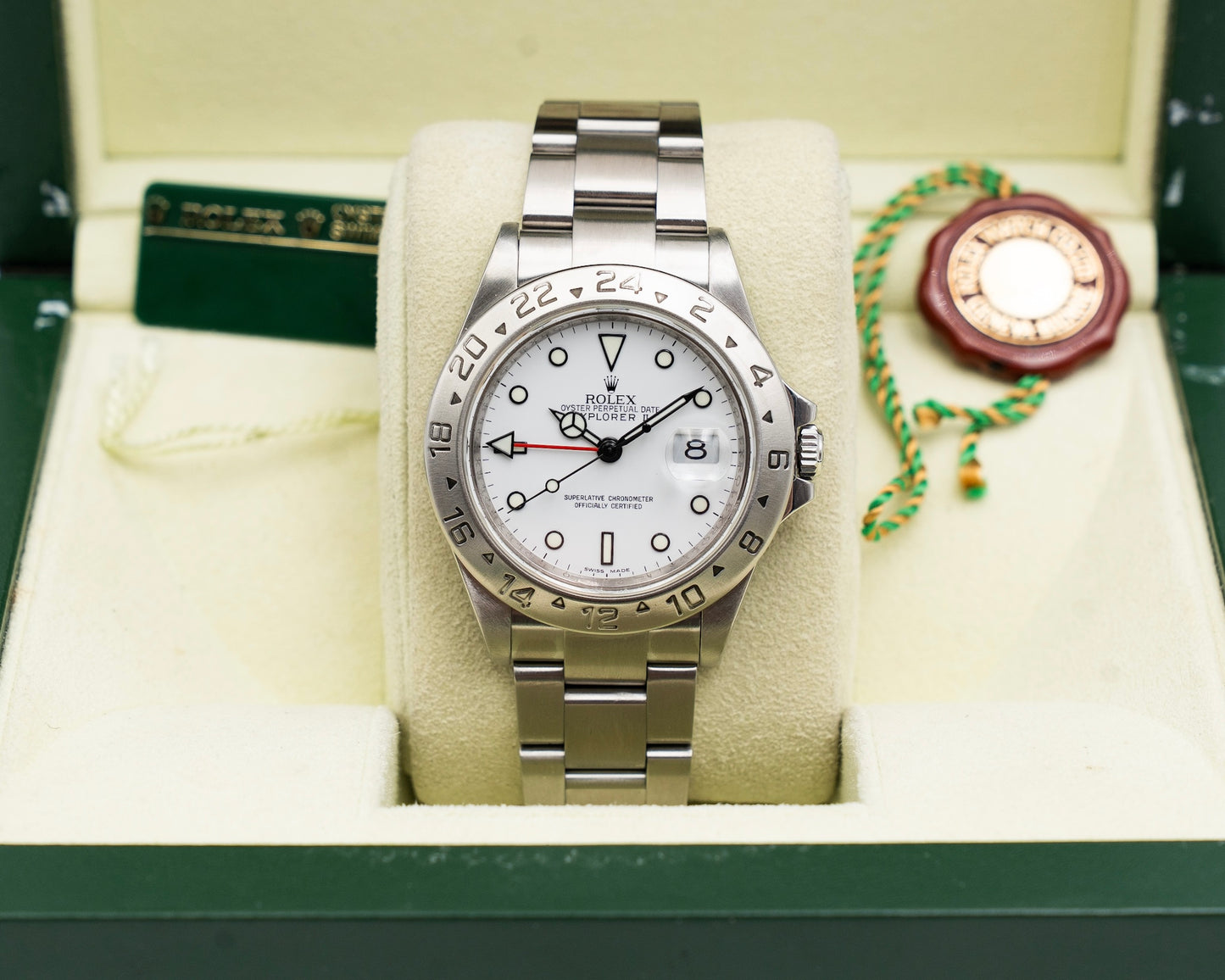 Rolex Oyster Perpetual Explorer II 40mm 16570 Polar 2010