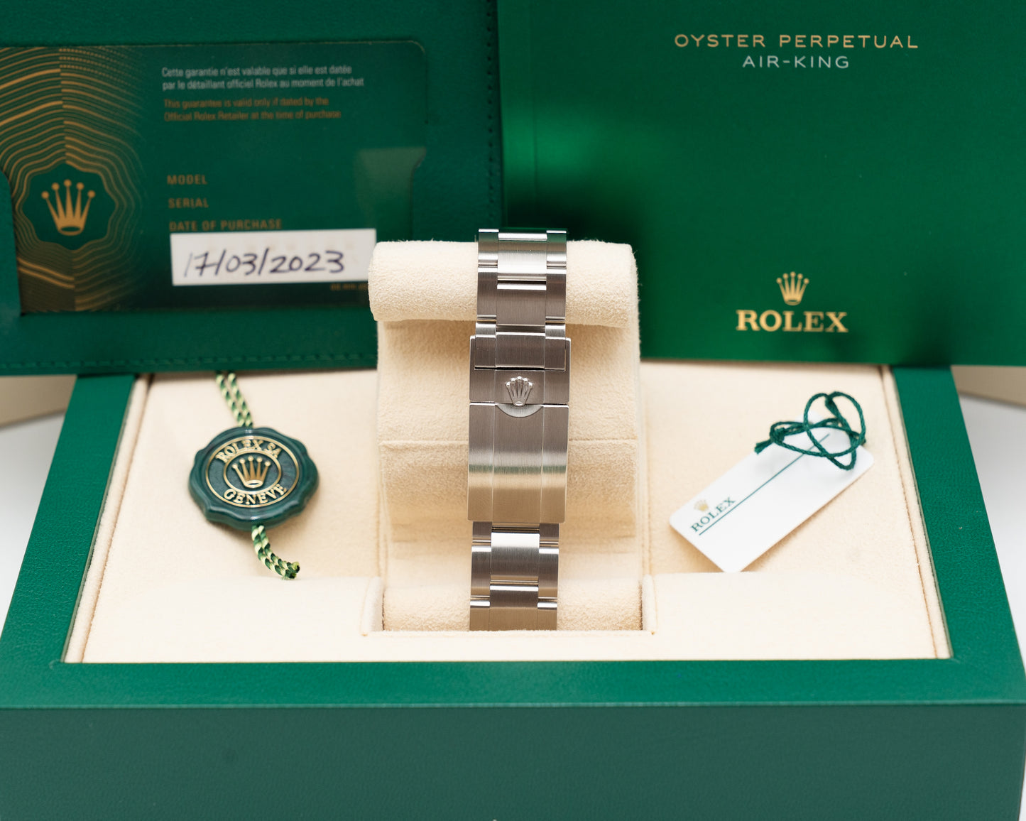 Rolex Air King 126900 40mm Black 2023