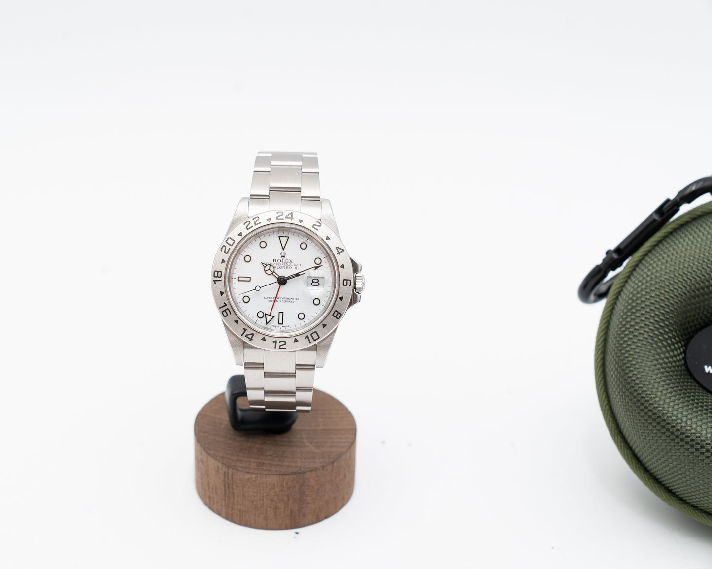 Rolex Explorer II 40mm 16570 White Polar Dial 2000