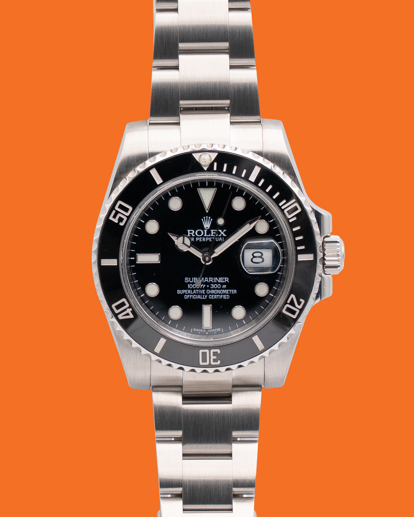 Rolex Submariner 40mm 16610LN Black Dial 2014