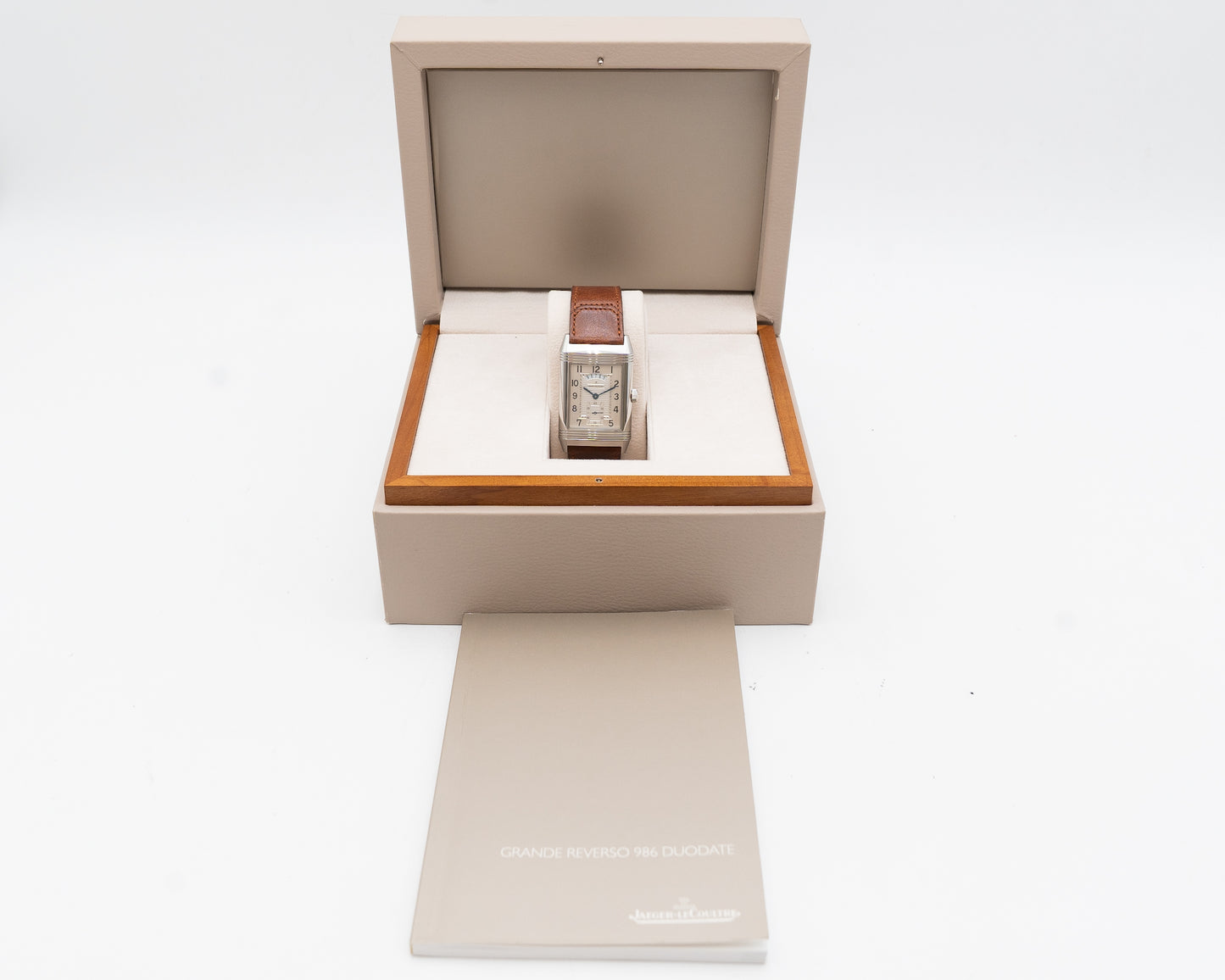 Jaeger leCoultre Grande Reverso 986 Duo Q3748421 29.5mm White dial