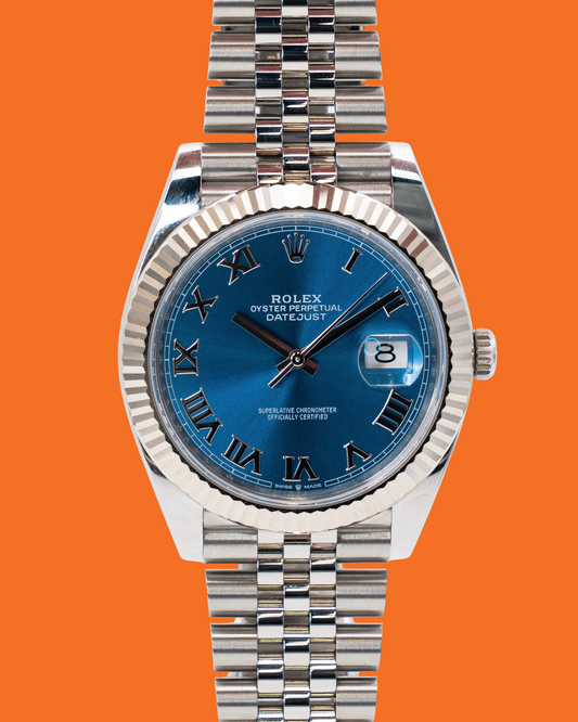 Rolex Datejust 41mm 126334 Blue Roman Jubilee 2025