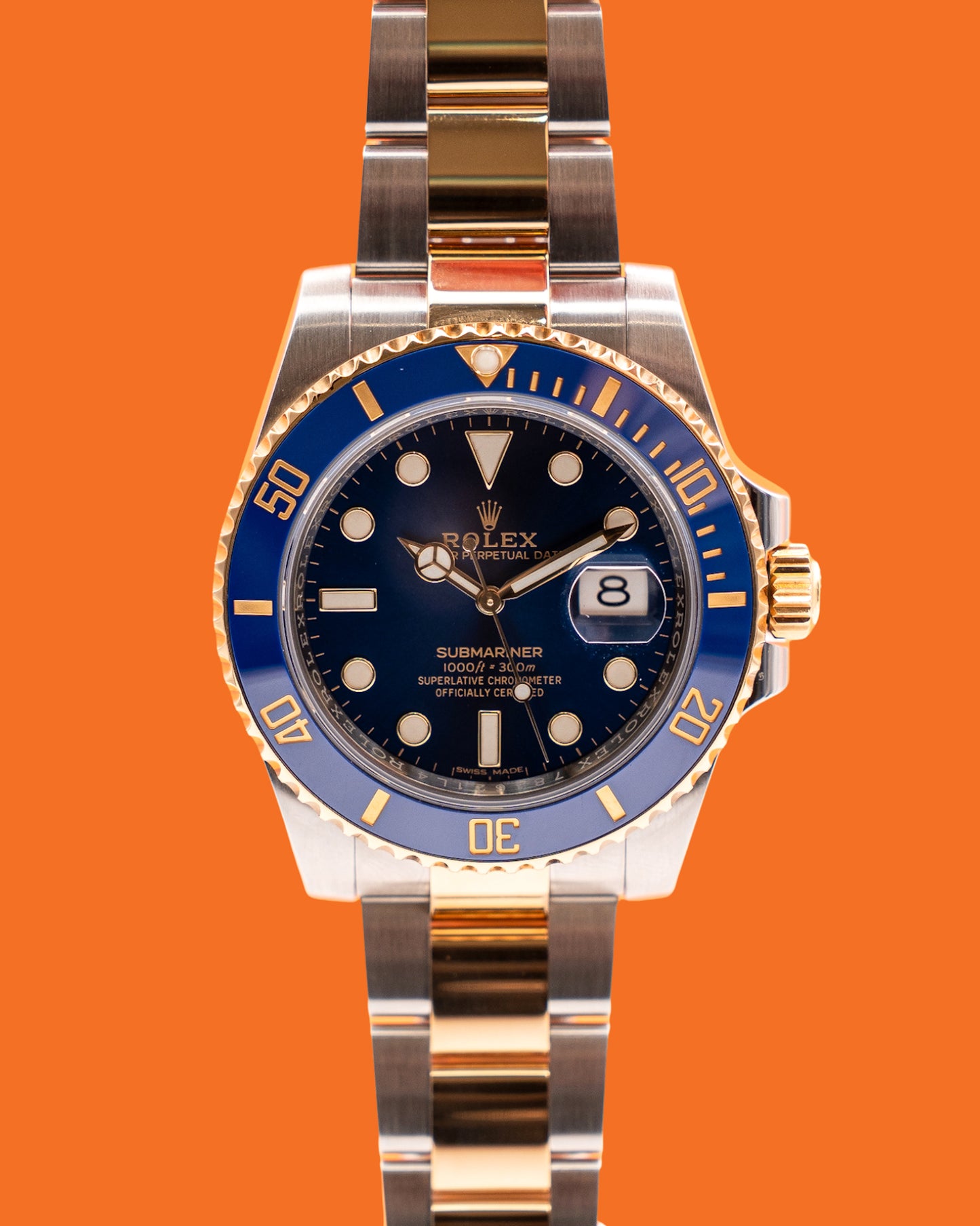 Rolex Submariner Date 116613LB 40mm Rolesor Two tone / "Bluesy" 2018