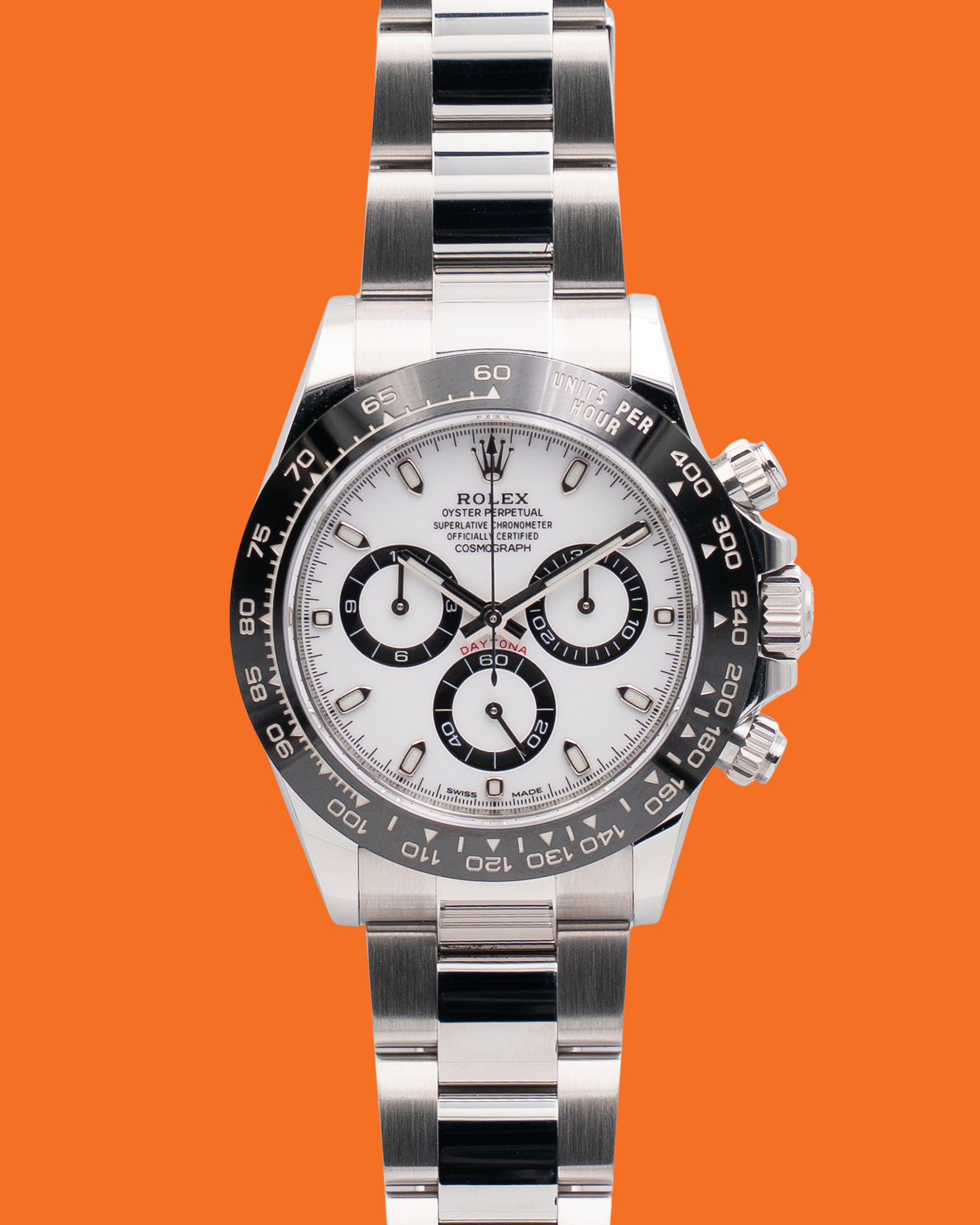 Rolex Cosmograph Daytona 40mm 116500LN White Dial Panda 2021