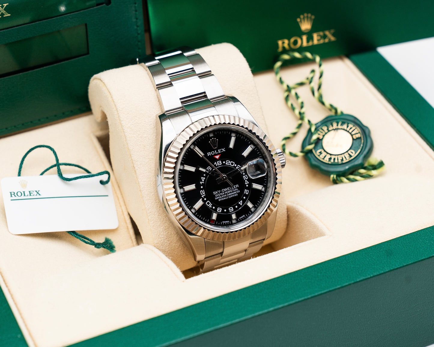 Rolex Skydweller 42mm 326934 Black Dial 2020