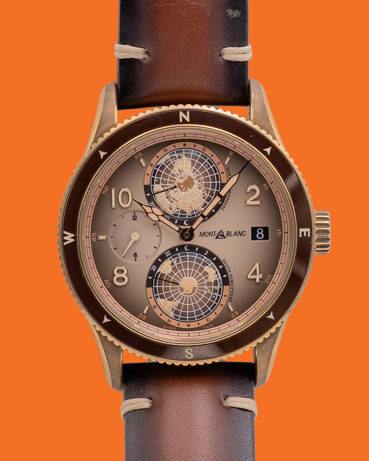 Montblanc 41mm 128504 Geosphere Limited Edition