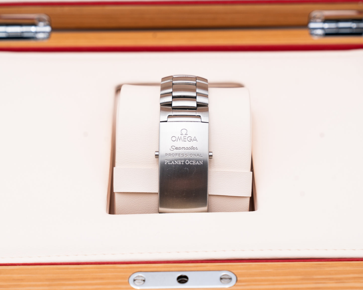 Omega Seamaster Planet Ocean 600M Co-Axial 45.5mm 2218.50.00 Chronograph Orange