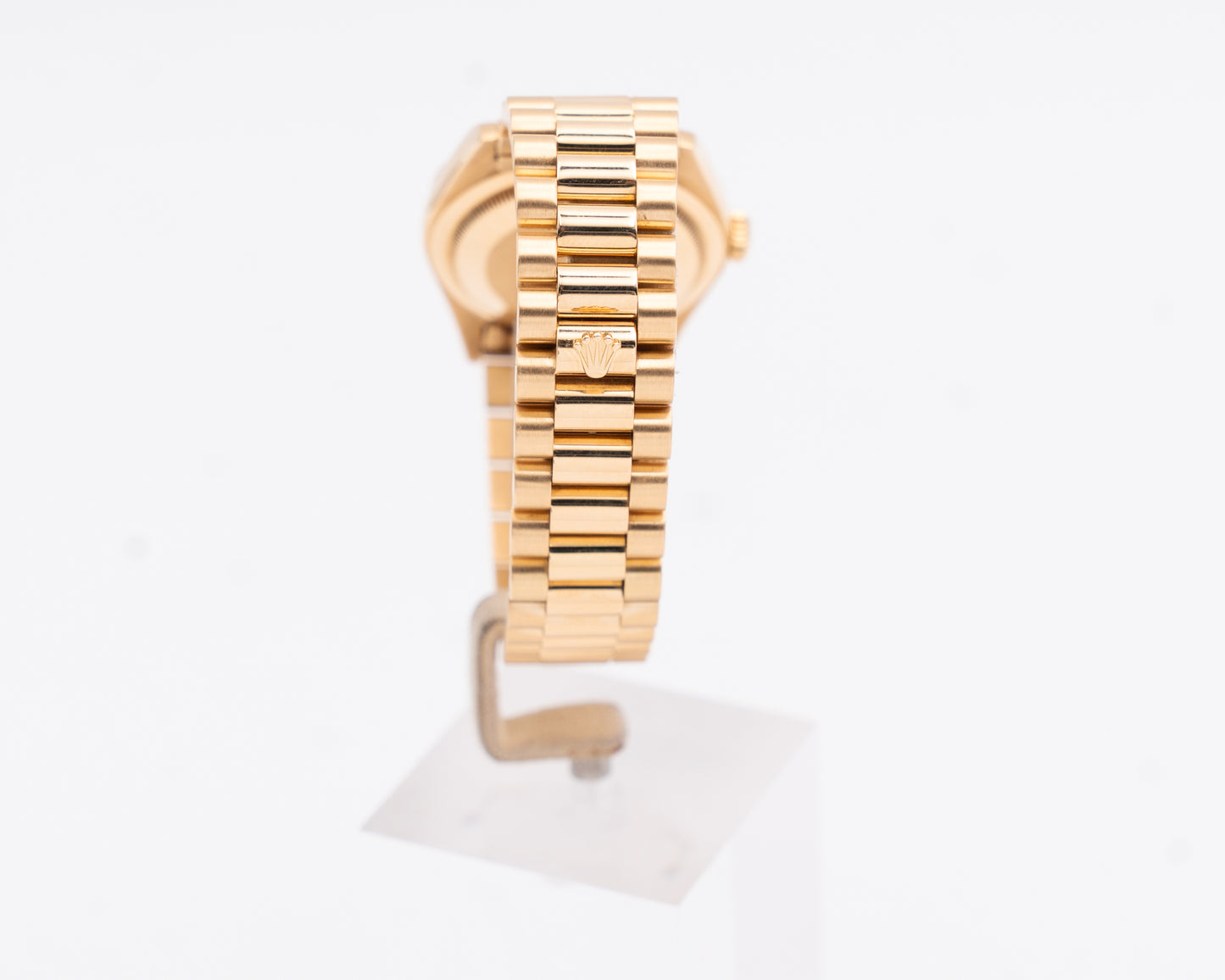 Rolex DayDate 36mm 18238 Yellow Gold Pyramid Dial