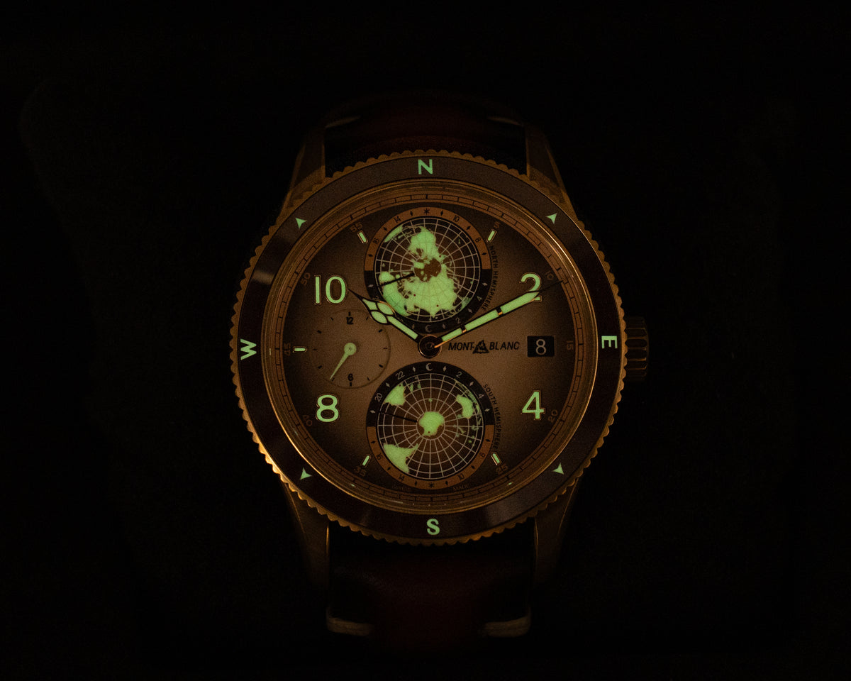 Montblanc 41mm 128504 Geosphere Limited Edition