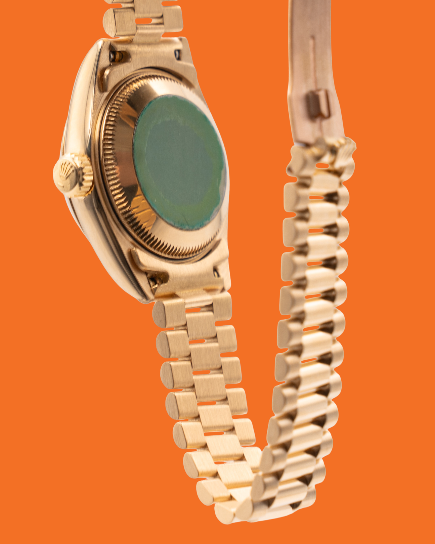 Rolex President 26mm 69178 Yellow Gold Diamond Dial T Serial