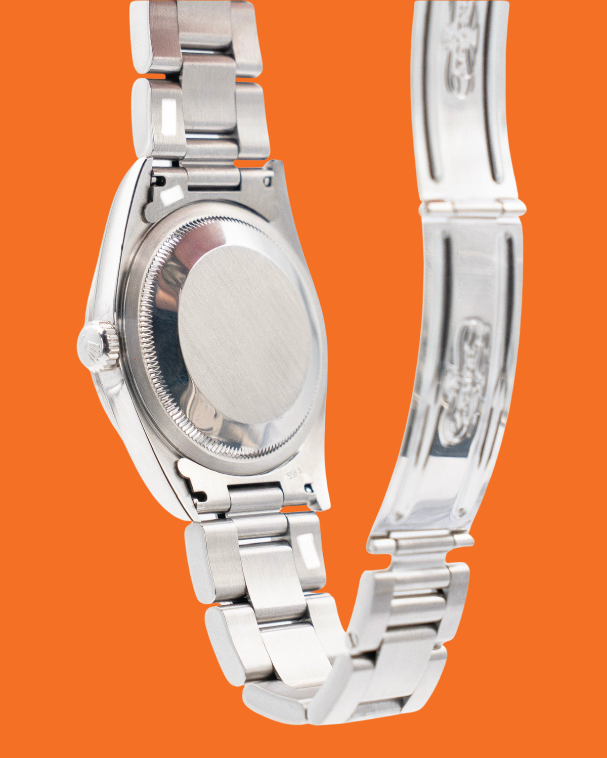 Rolex Datejust 36mm 16220 Engine Turned Bezel White Roman Dial S-Serial