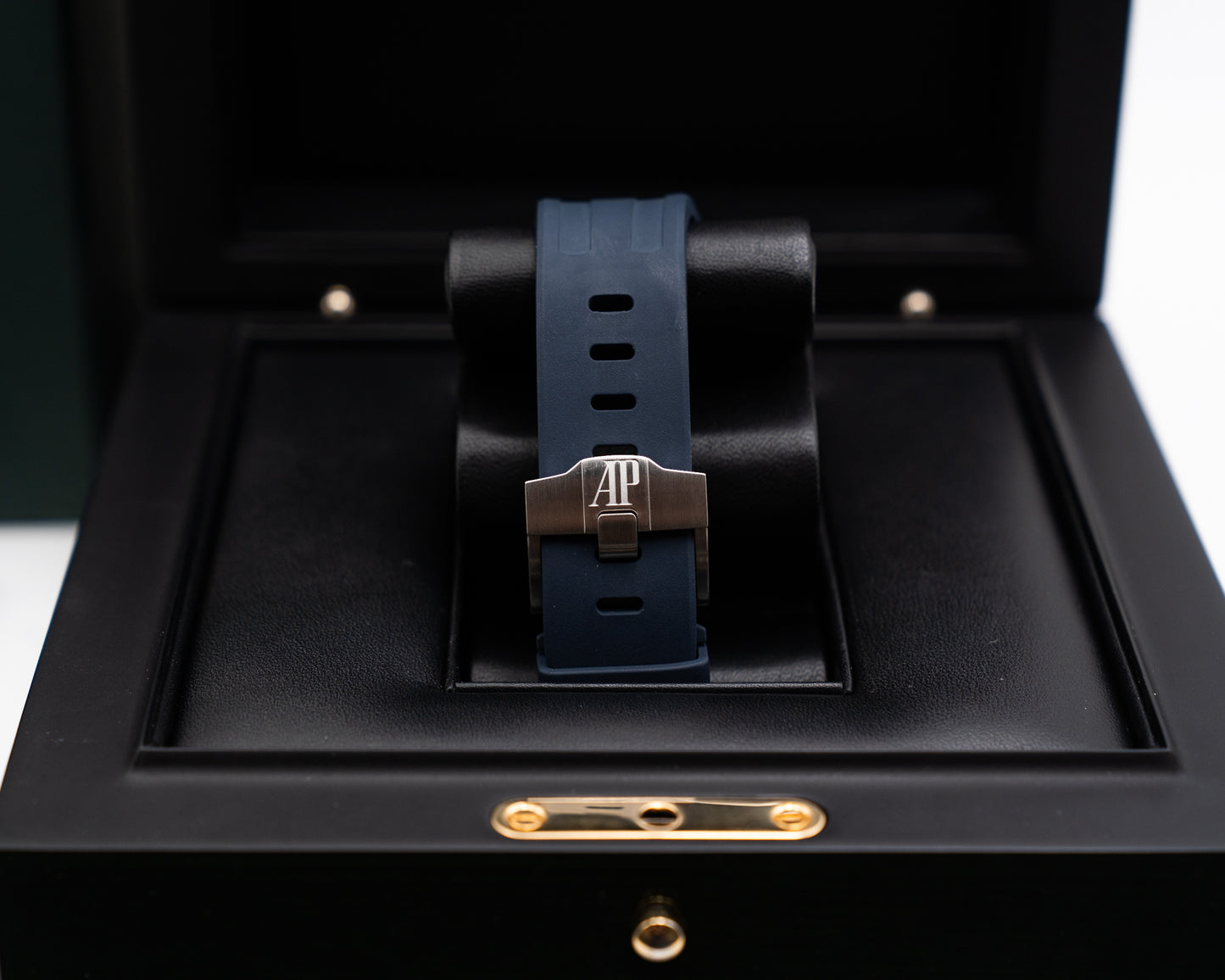 Audemars Piguet Royal Oak OffShore 42mm 26470ST Black and Blue Rubber Strap 2021