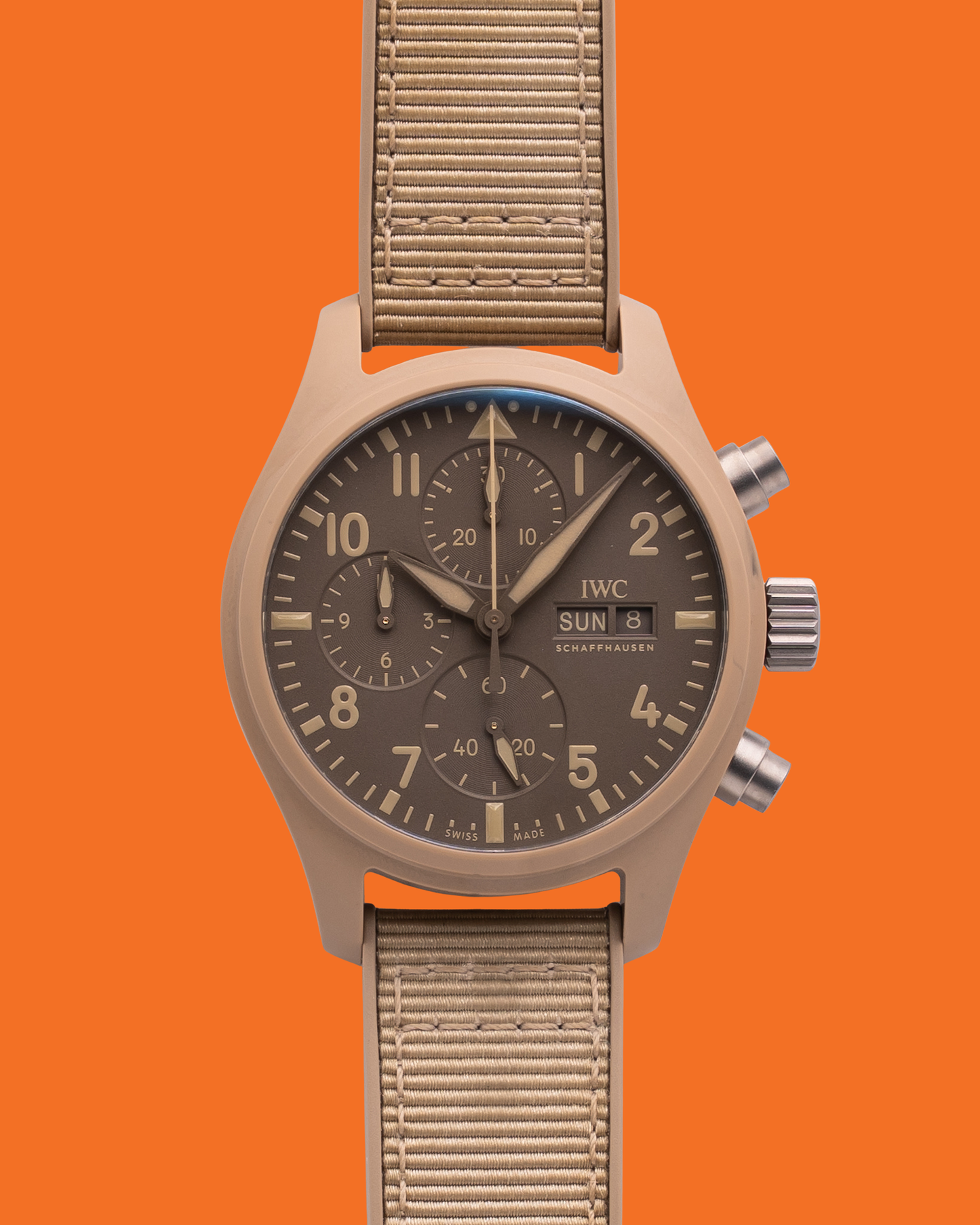 IWC Pilot''s Watch Chronograph 41mm IW3894 Top Gun Mojave Desert