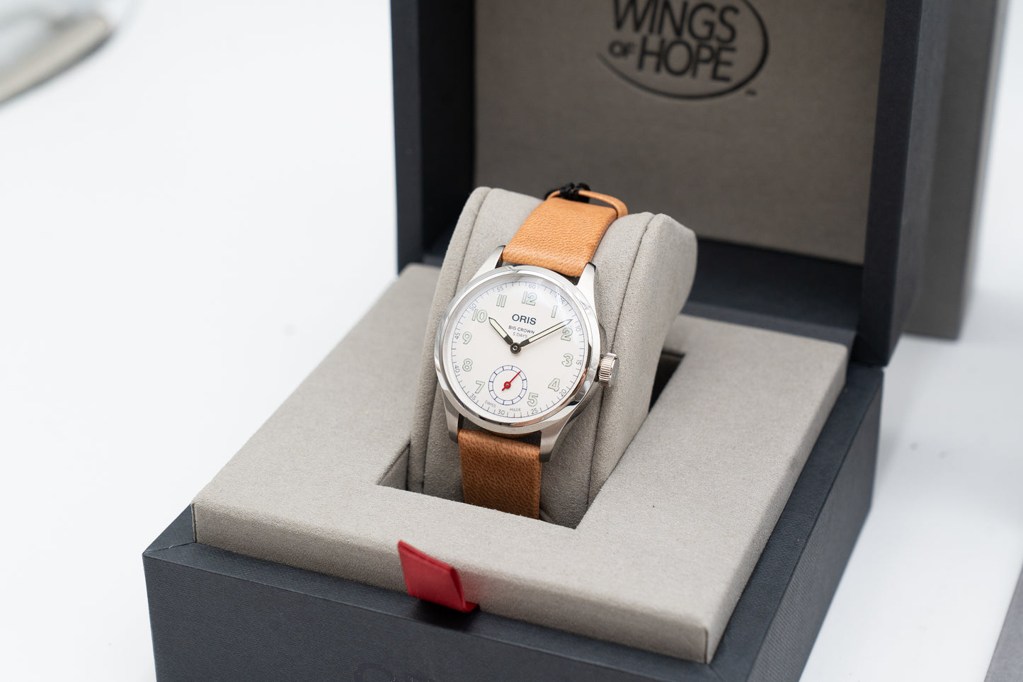 Oris Big Crown Wings Of Hope 40mm 01 401 7781 4081 Limited Edition ($4,300 Retail)