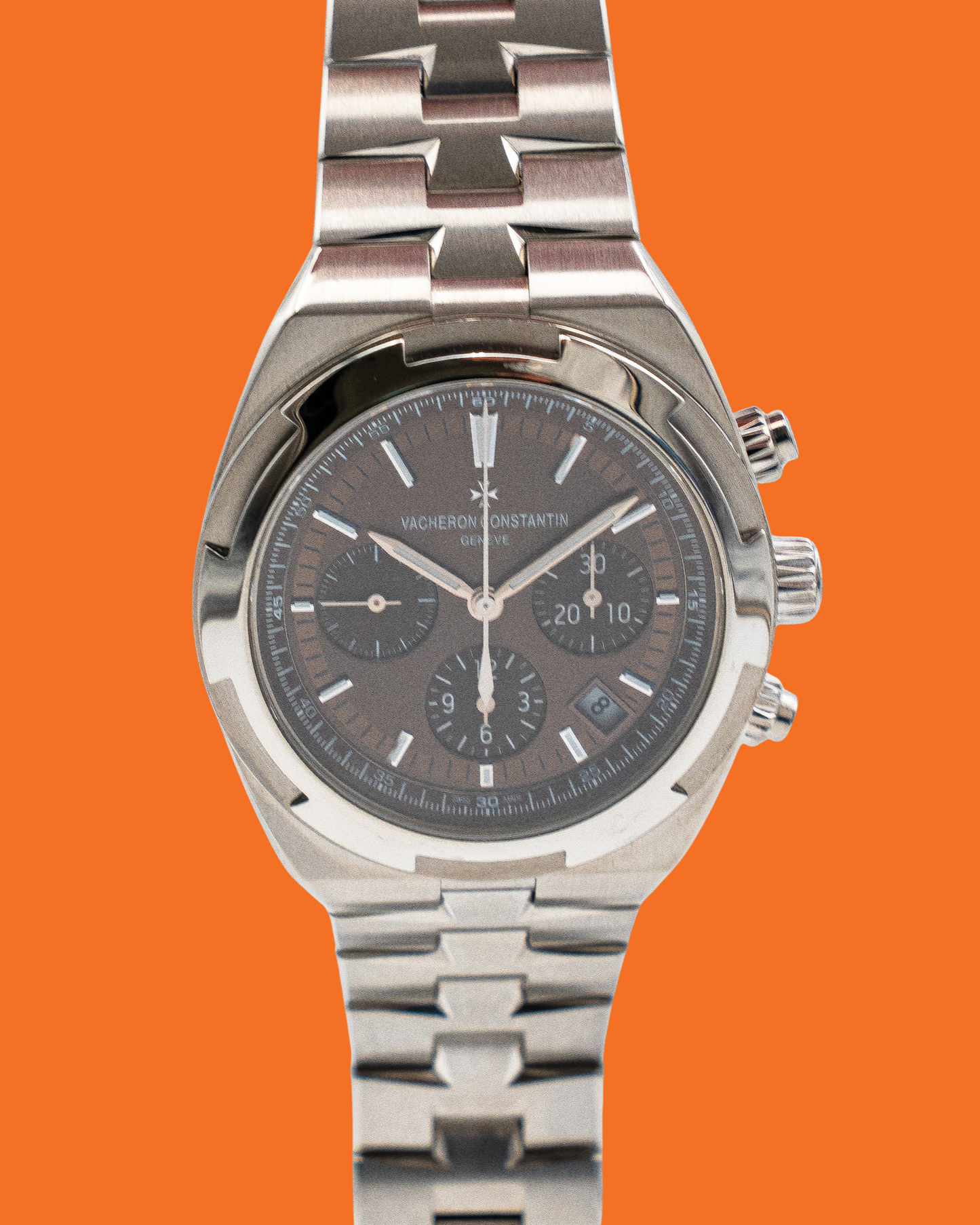 Vacheron Constantin Overseas Chronograph Date 42.5mm 5500V/110A-B147 Brown Dial 2018