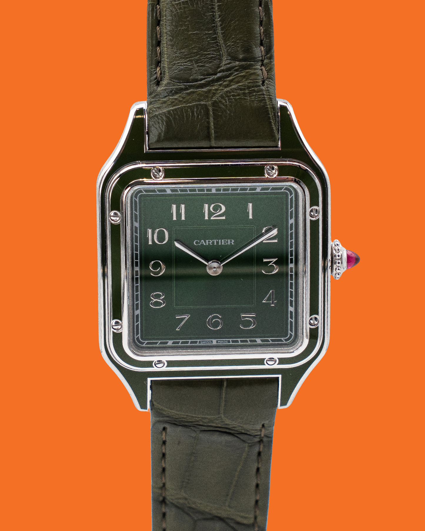 UNWORN RARE 1 of 200 Cartier Santos Dumont 31.4mm wgsa0096 Platnium 2025