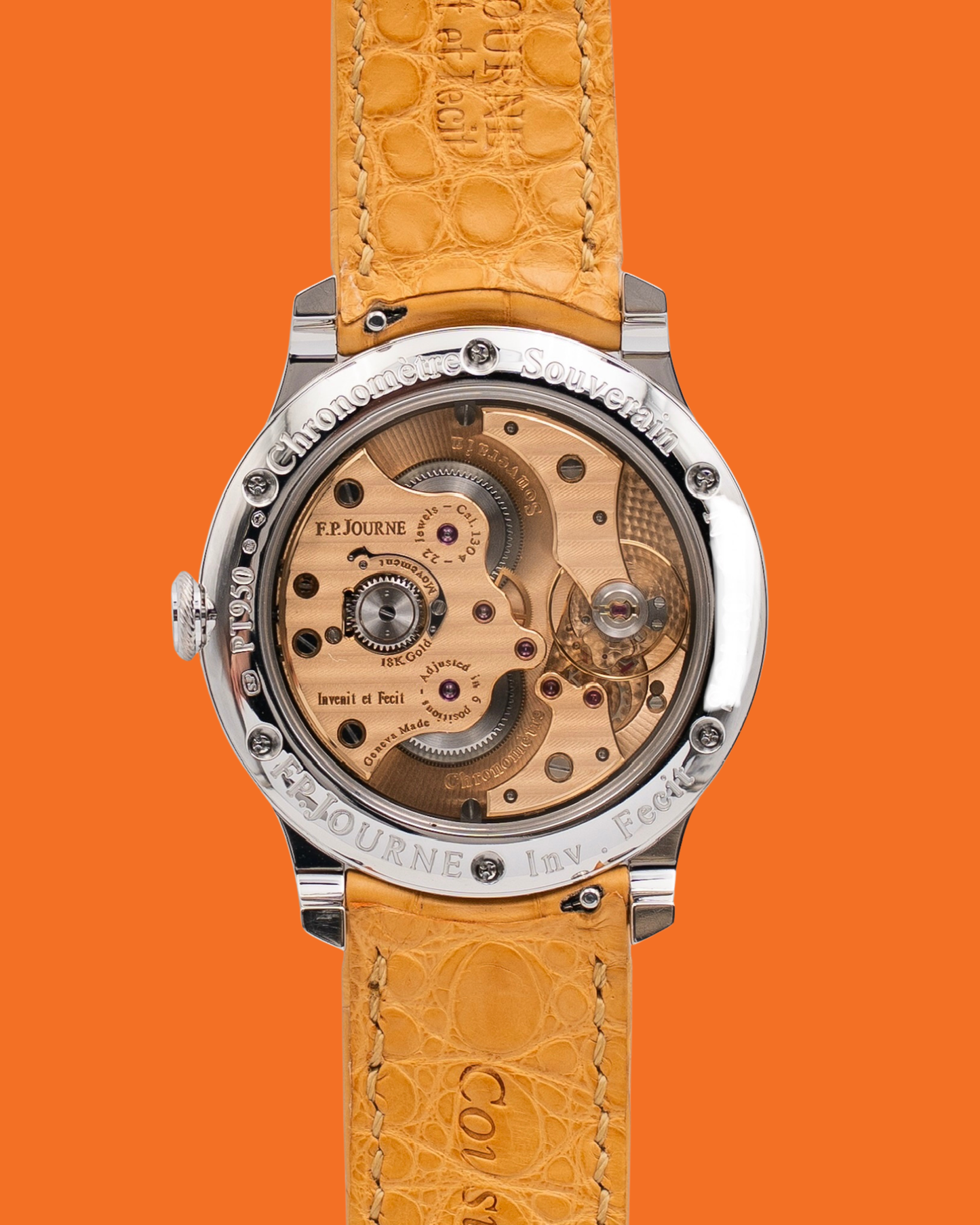 FP Chronomètre Souverain Havana CS Brown Dial Brown Strap 2022