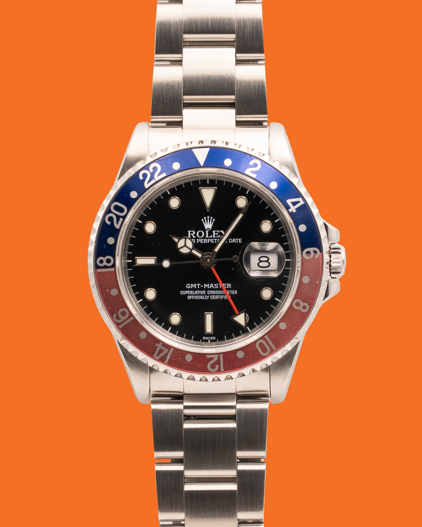 1999 Rolex GMT Master 16700 Pepsi Full Set