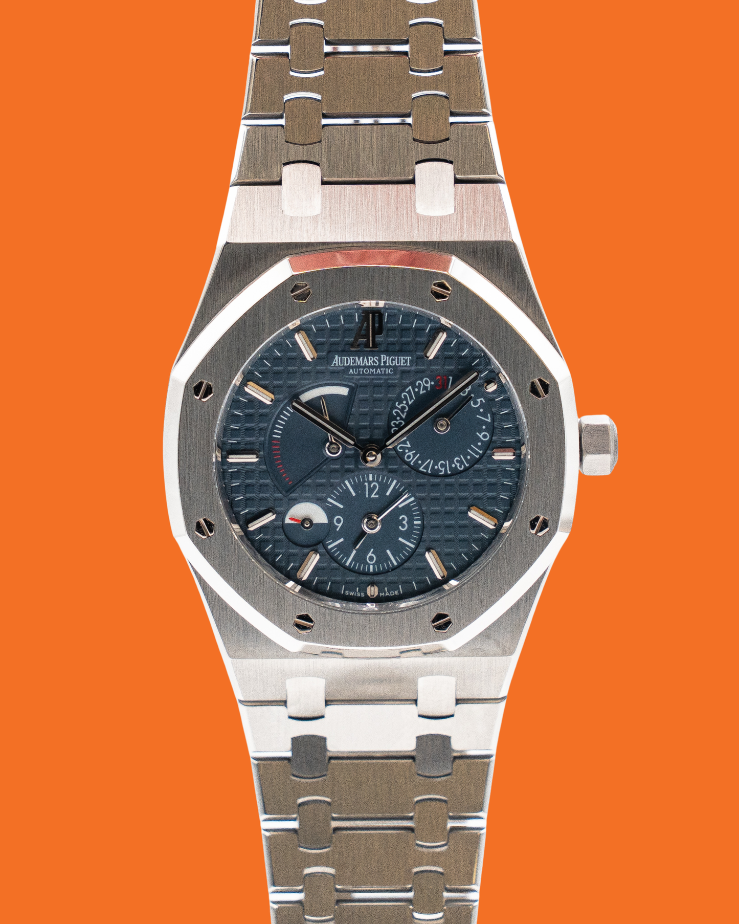 Audemars Piguet Royal Oak Dual Time 39mm 26120st Blue Dial 2014