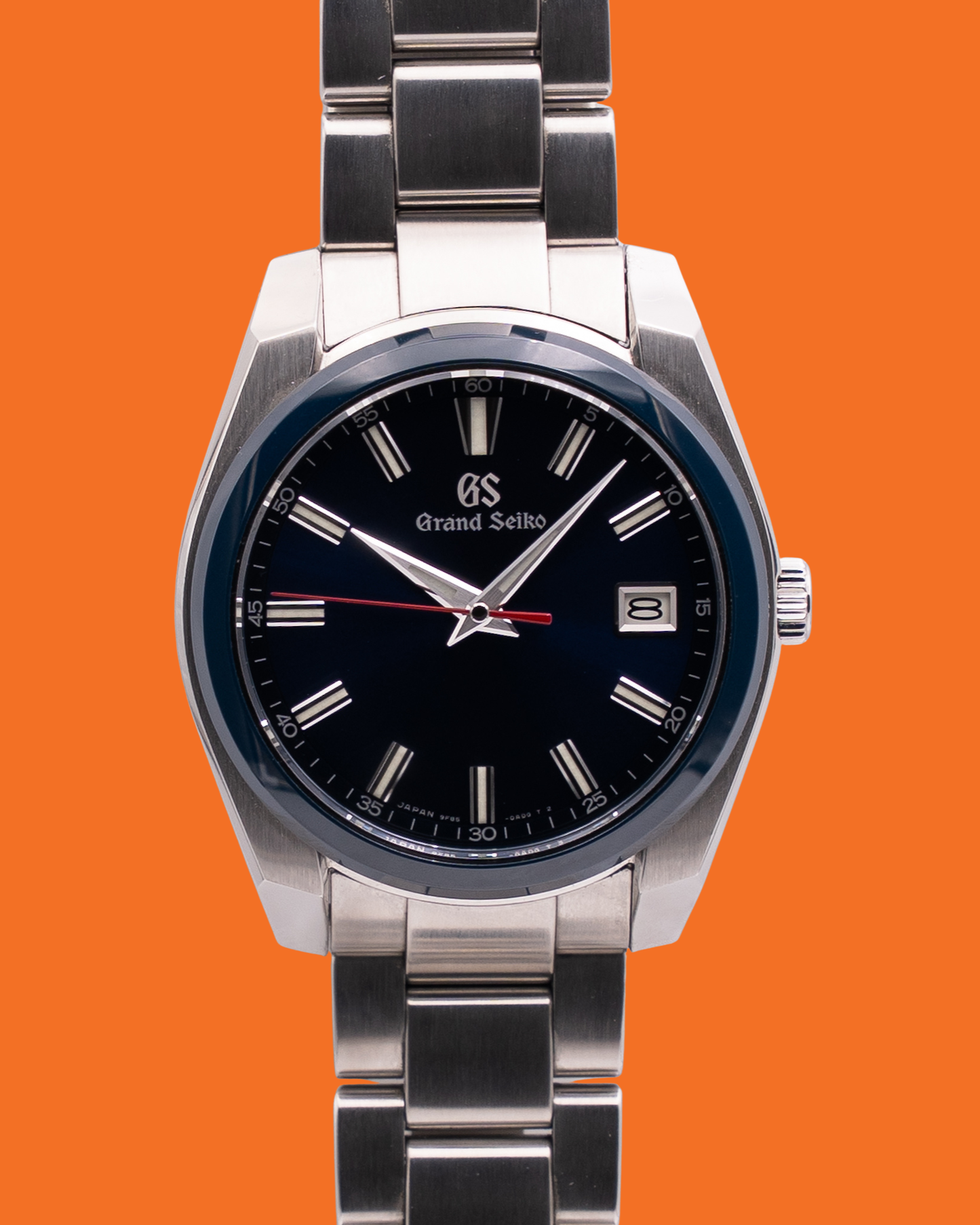 Grand Seiko 60th Anniversary Limited Edition 40mm SBGP015 Blue Dial Red Seconds Hand Quartz 2020