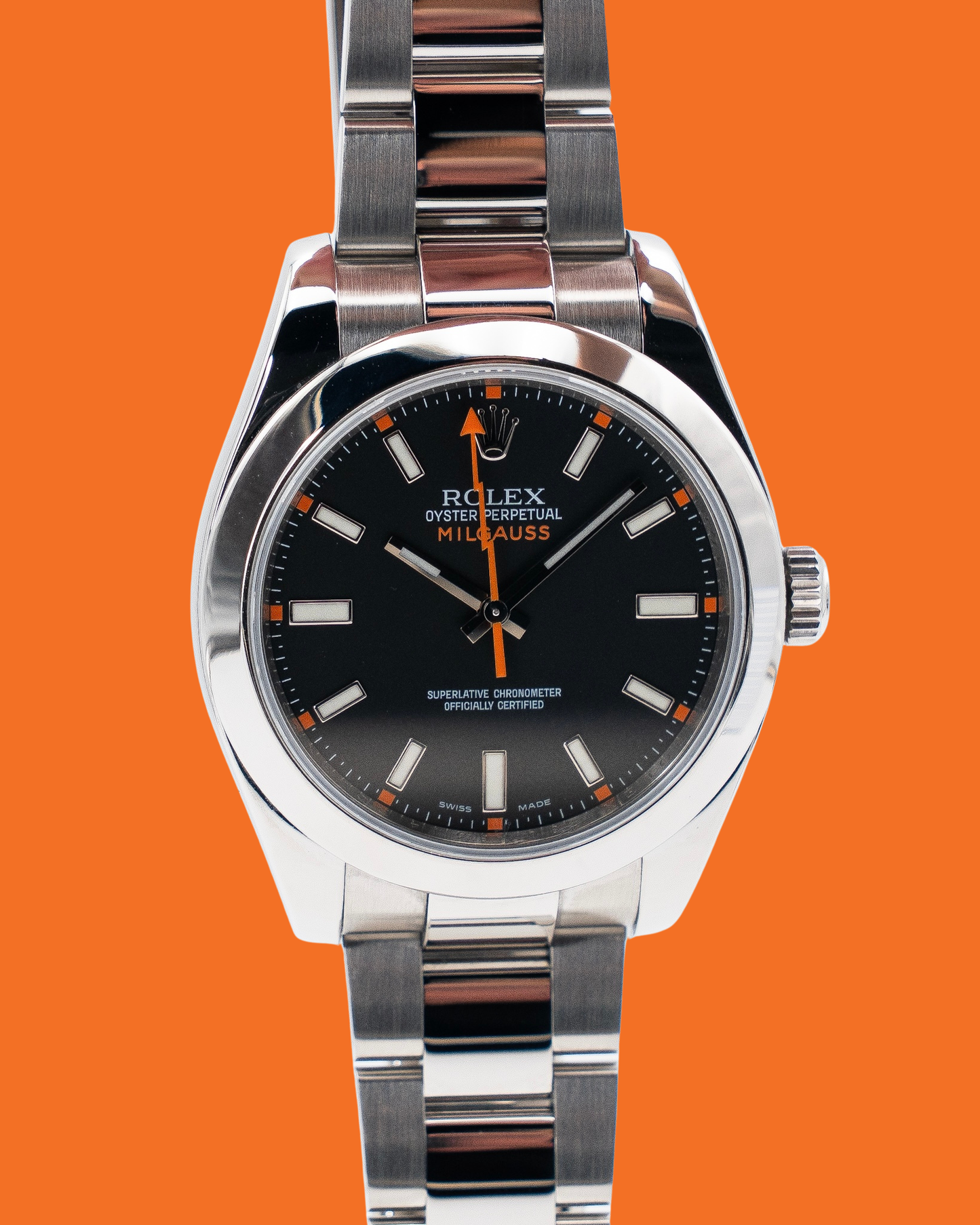 Rolex Milgauss 40mm 116400 Black Dial 2013