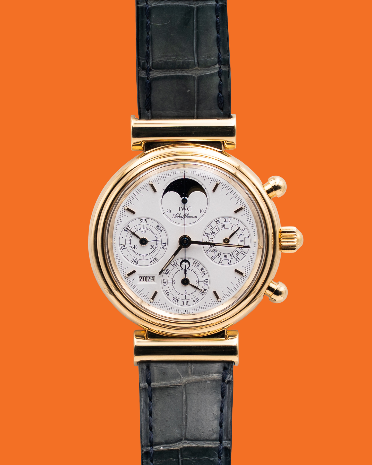 IWC Da Vinci Perpetual Yellow Gold English 39mm IW3750