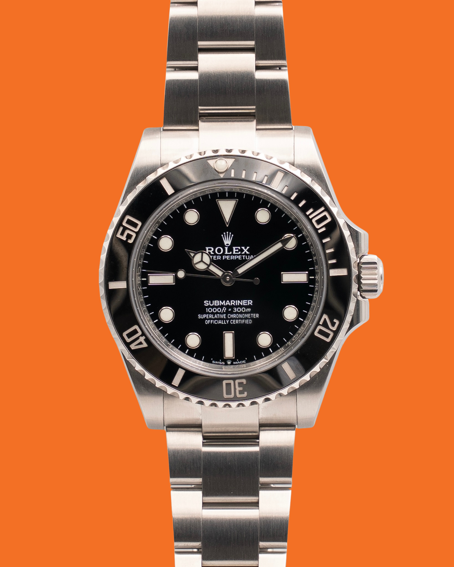 Rolex Submariner No Date 41mm 124060 Black Dial 2021