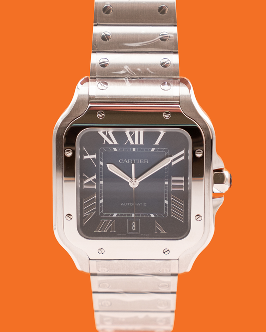 New Cartier Santos de Cartier WSSA0071 Large Blue Dial 2026