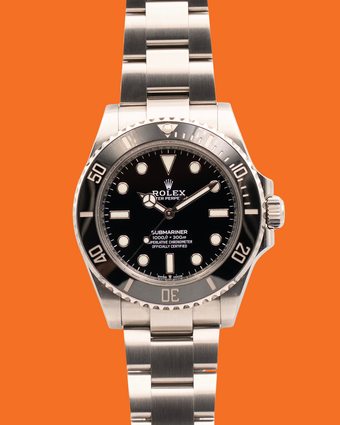 Rolex Submariner No Date 41mm 124060 Black Dial 2023