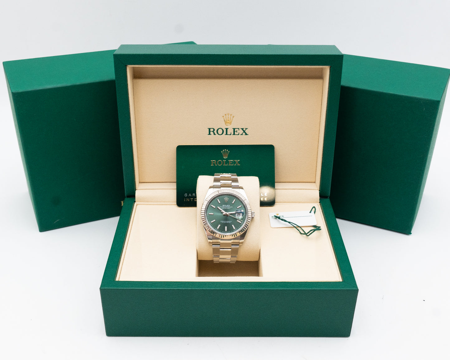 Rolex Datejust 126334 41mm Mint Green 2026