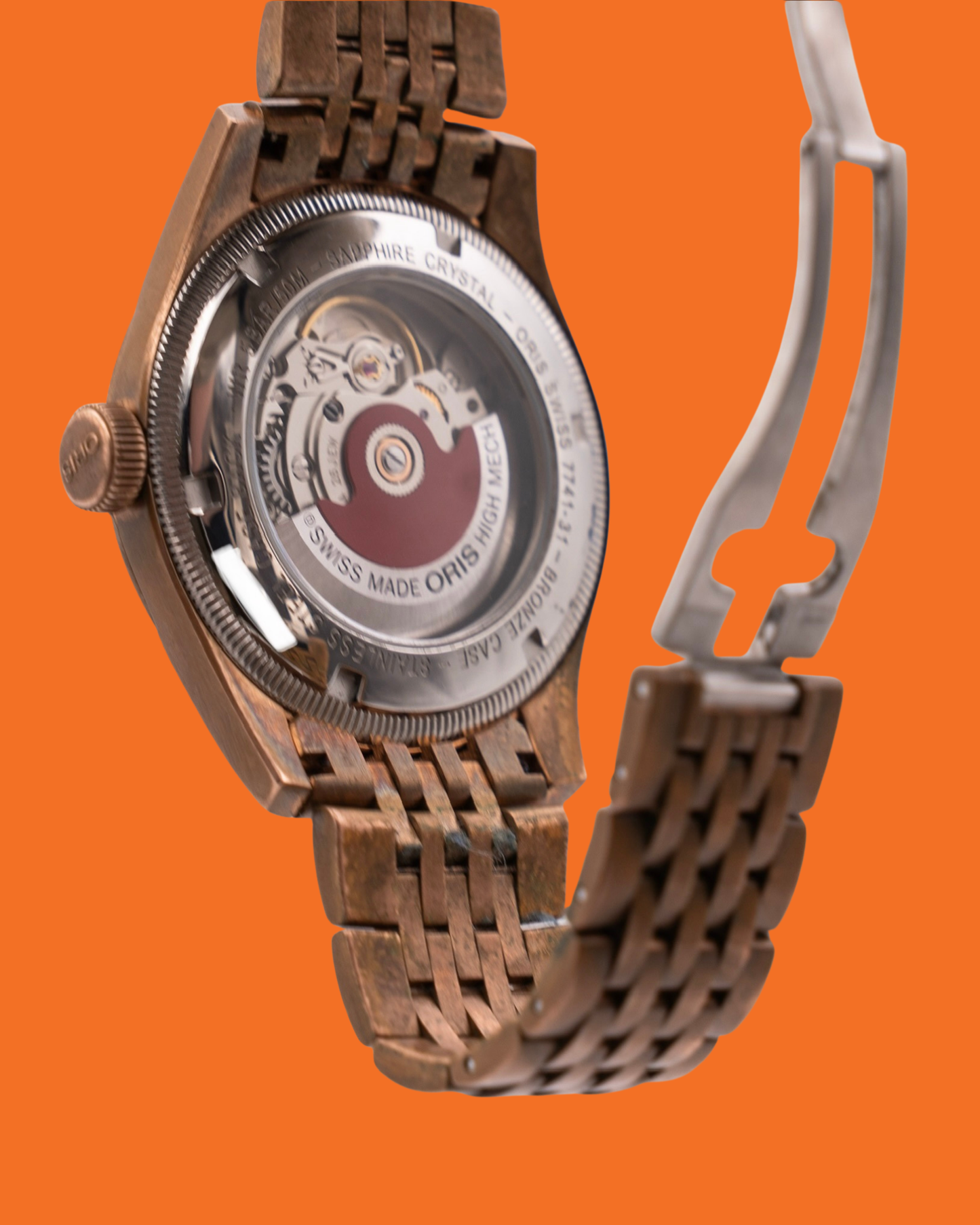 Oris Big Crown Bronze Pointer Date 40mm Brown Dial Bronze Bracelet