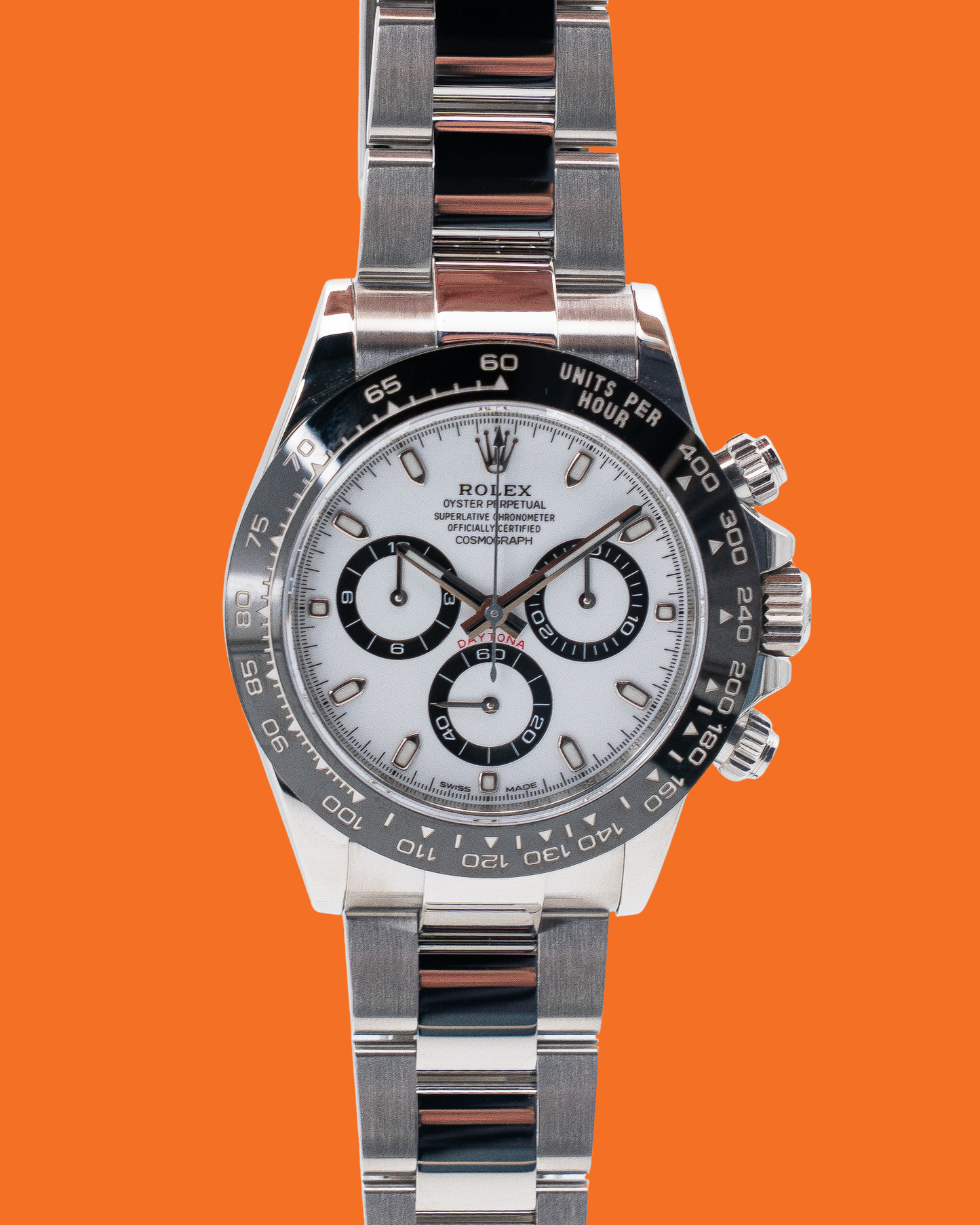 Rolex Cosmograph Daytona 40mm 116500LN Panda White Dial 2018